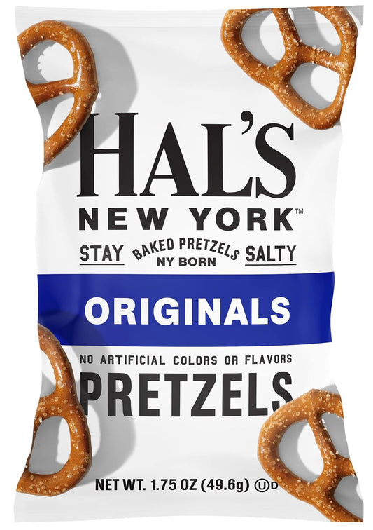 Hal's New York Baked Pretzels (Originals, 2 Ounce, Qty 2)